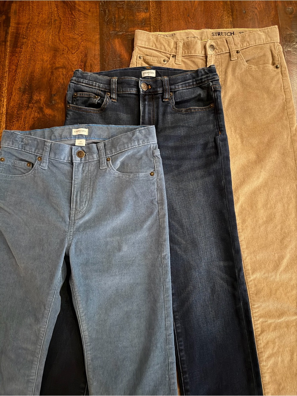 Bundle of 3 Pairs Boys’ Jeans & Corduroys by CREWCUTS